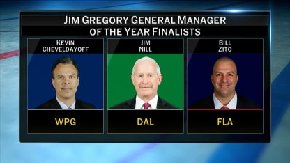NHL Tonight on the GM of the Year Finalists