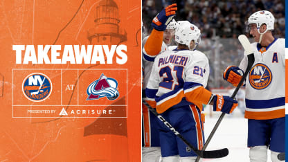 Takeaways: Islanders Earn First Win of the Season, Beat Avs 6-2