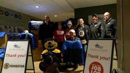 Bruins Foundation: Coat Delivery