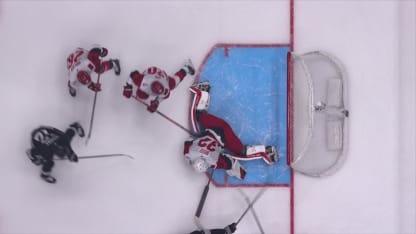 CAR@LAK: Bussi with a great save against Phillip Danault
