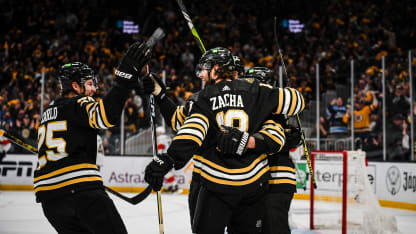 Boston Bruins celebrate