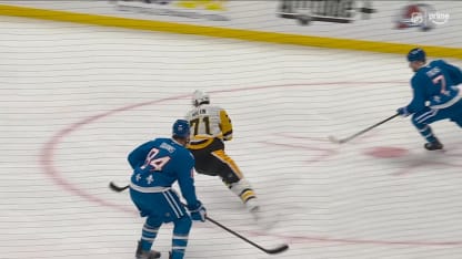 PIT@COL: Malkin scores goal against Scott Wedgewood