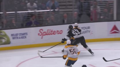 NSH@LAK: Forsberg scores goal against Darcy Kuemper