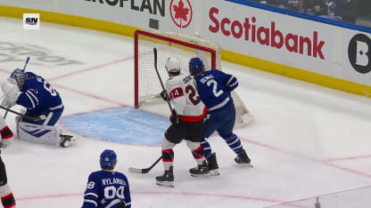 OTT@TOR: Chabot scores goal against Joseph Woll