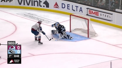 COL@UTA: Vejmelka with a great save against Brock Nelson