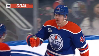 TOR@EDM: Kapanen scores goal against Anthony Stolarz