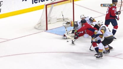 Fleury's pad save on Connolly