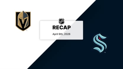 Recap: Golden Knights at Kraken 4.9.26