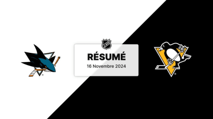 SJS vs PIT | Résumé 16/11/24