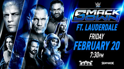 February 20: WWE Friday Night SmackDown