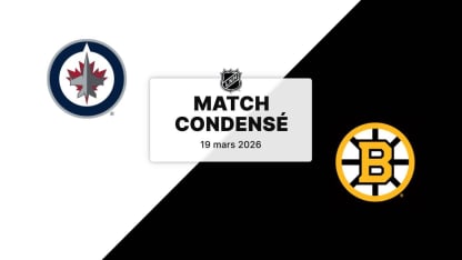 Match condensé : WPG @ BOS 19/03/2026