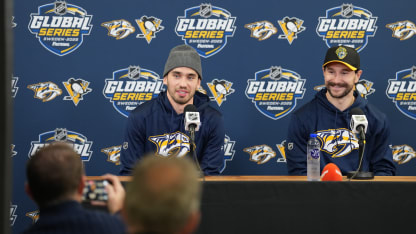 NHL Global Series, Adam Wilsby, Filip Forsberg, Nashville Predators