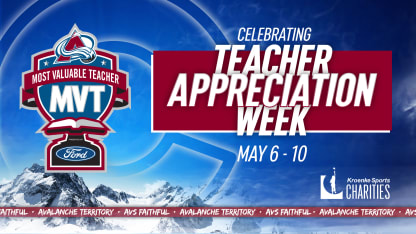 Avalanche Honor Most Valuable Teacher Award Winners for Teacher Appreciation Week 