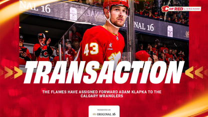 Klapka Assigned To Wranglers - 16.11.24