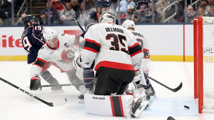 Werenski sets up Fantilli on the rush