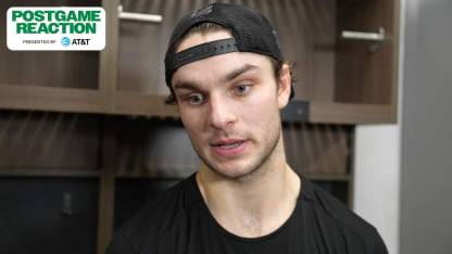 DAL@BOS Postgame: Wyatt Johnston