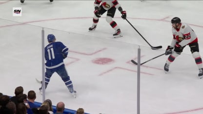 OTT@TOR: Knies scores PPG against Linus Ullmark