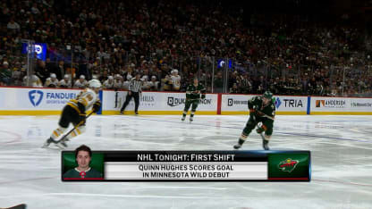 First Shift: Quinn Hughes