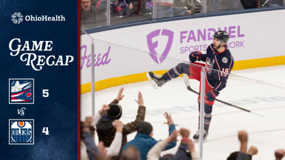 Edmonton Oilers Columbus Blue Jackets game recap November 13, 2025