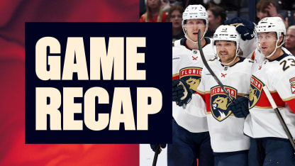 RECAP: Panthers 4, Blue Jackets 3