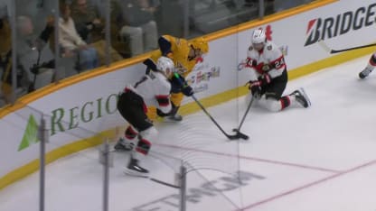 OTT@NSH: Smith scores empty-net goal