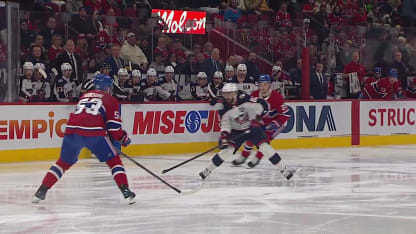 CBJ@MTL: Marchenko scores goal against Jakub Dobeš