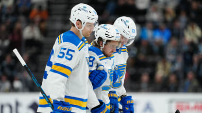 Blues ratent les séries éliminatoires Robert Thomas