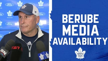 Craig Berube | Practice | October 7, 2025