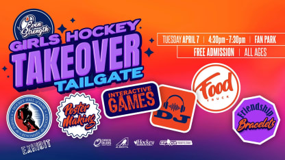 Even Strength Girl Hockey Takeover Tailgate