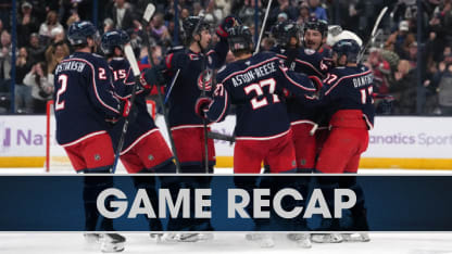 Tampa Bay Lightning Columbus Blue Jackets game recap November 21