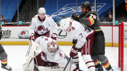 Philipp Grubauer Reverse Retro Vegas Golden Knights 2021 February 22