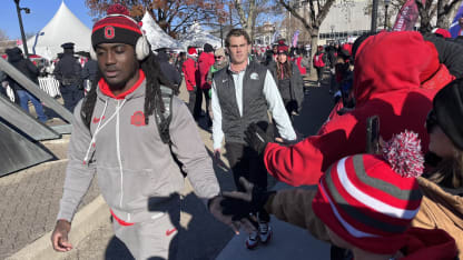 Ohio State players entering