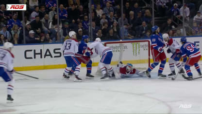 MTL@NYR: Fox marque un but contre Jacob Fowler