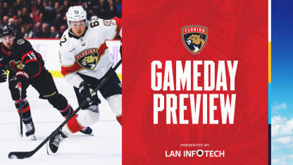 PREVIEW: Panthers aim to play ‘hard and fast’ against Senators