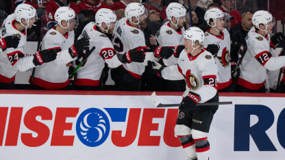 Fabian Zetterlund har hittat målformen för Ottawa Senators
