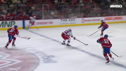 NYR@MTL: Panarin scores goal against Samuel Montembeault