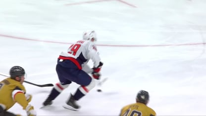 WSH@VGK: Lapierre scores goal against Adin Hill