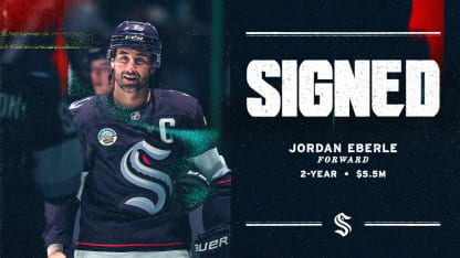 Seattle Kraken Sign Captain Jordan Eberle to Two-Year Extension-pr