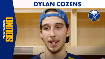 Dylan Cozens Postgame at TB