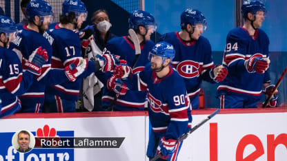 Tatar Canadiens bench badge Laflamme