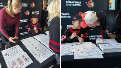 Claude Giroux son creates Ottawa Senators calendar 