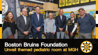 Boston Bruins Foundation Ribbon Cutting at MGB