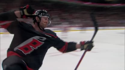 DET@CAR: Svechnikov scores goal against John Gibson