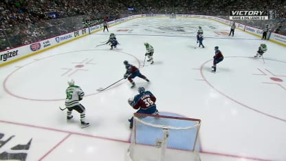 DAL@COL: Hintz scores PPG against Mackenzie Blackwood