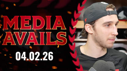 Dylan Cozens Postgame Media vs BUF