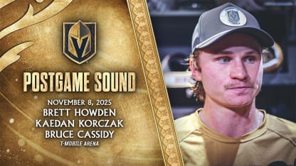 🎥 POSTGAME SOUND: Howden, Korczak & Cassidy
