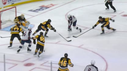 CBJ@PIT: Aston-Reese scores goal against Arturs Silovs