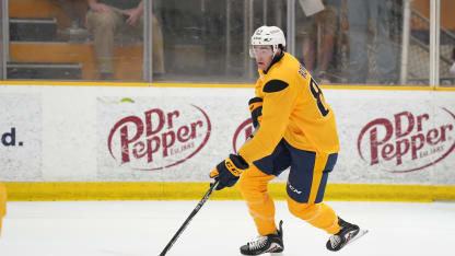 Rombach Shows Off Size, Shares Preds Fandom During Development Camp - 2025_07_14