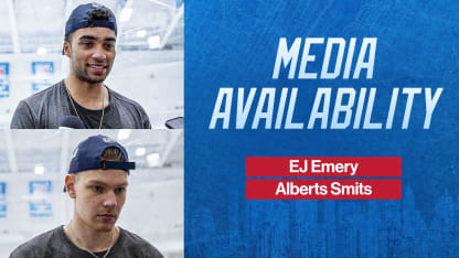 NYR Development Camp: EJ Emery & Alberts Smits