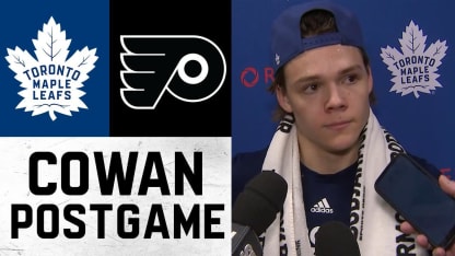 Easton Cowan | Post Game vs Philadelphia Flyers | January 8, 2026